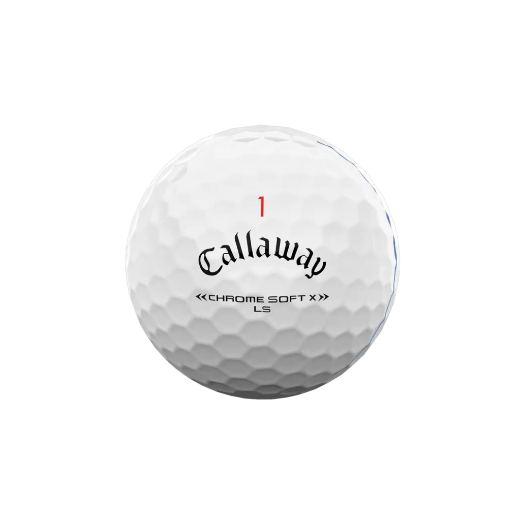 Pelotas de Golf Callaway Chrome Soft X LS Triple Track