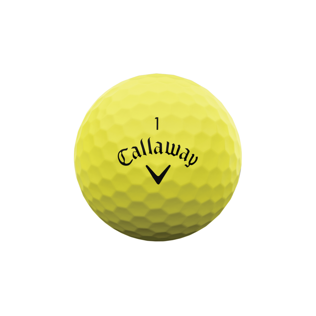 Pelotas de Golf Callaway Super Soft Yellow