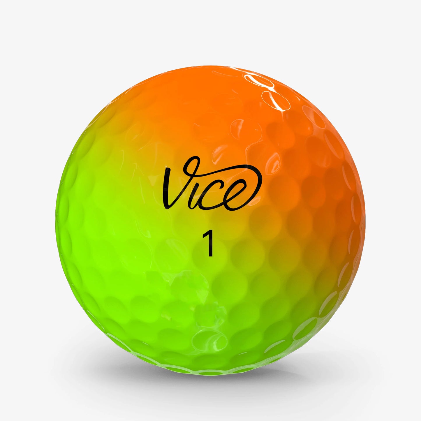 Pelotas de Golf Vice Pro Plus Shade Red Orange