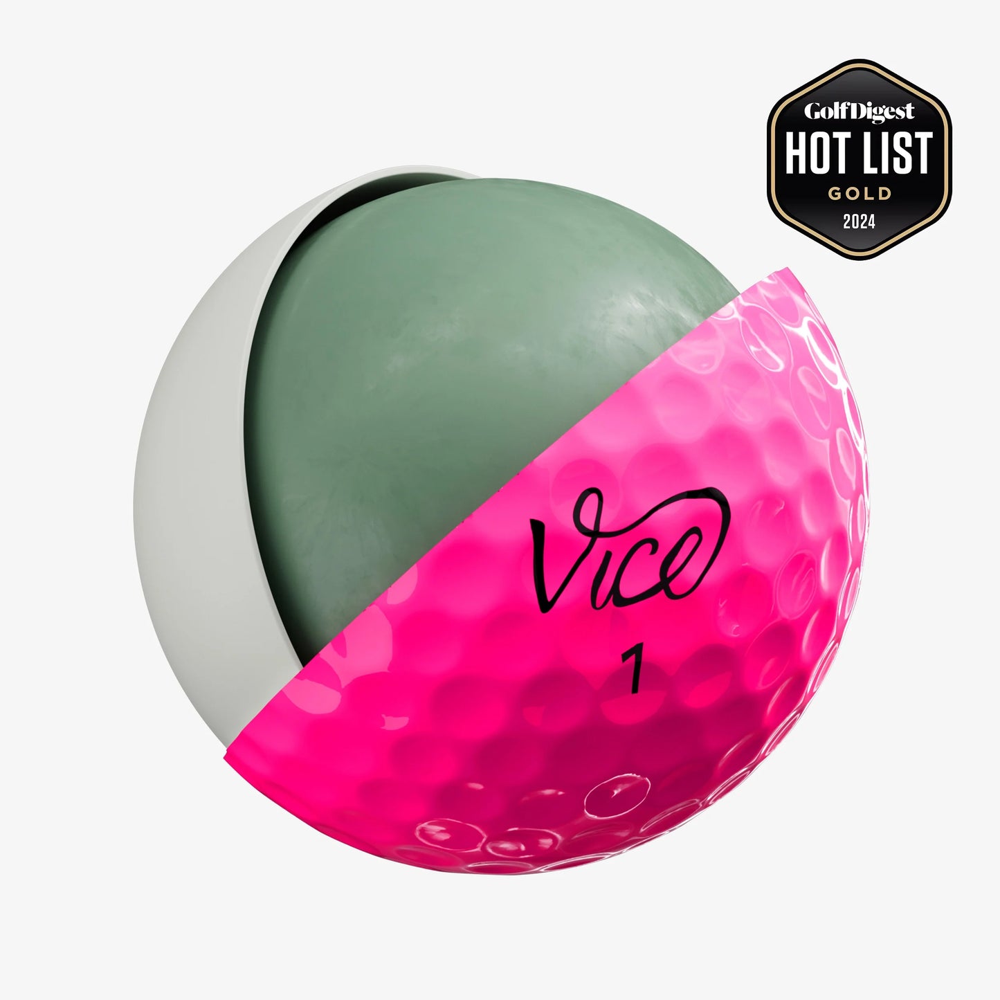 Pelotas de Golf Vice PRO Air Neon Pink
