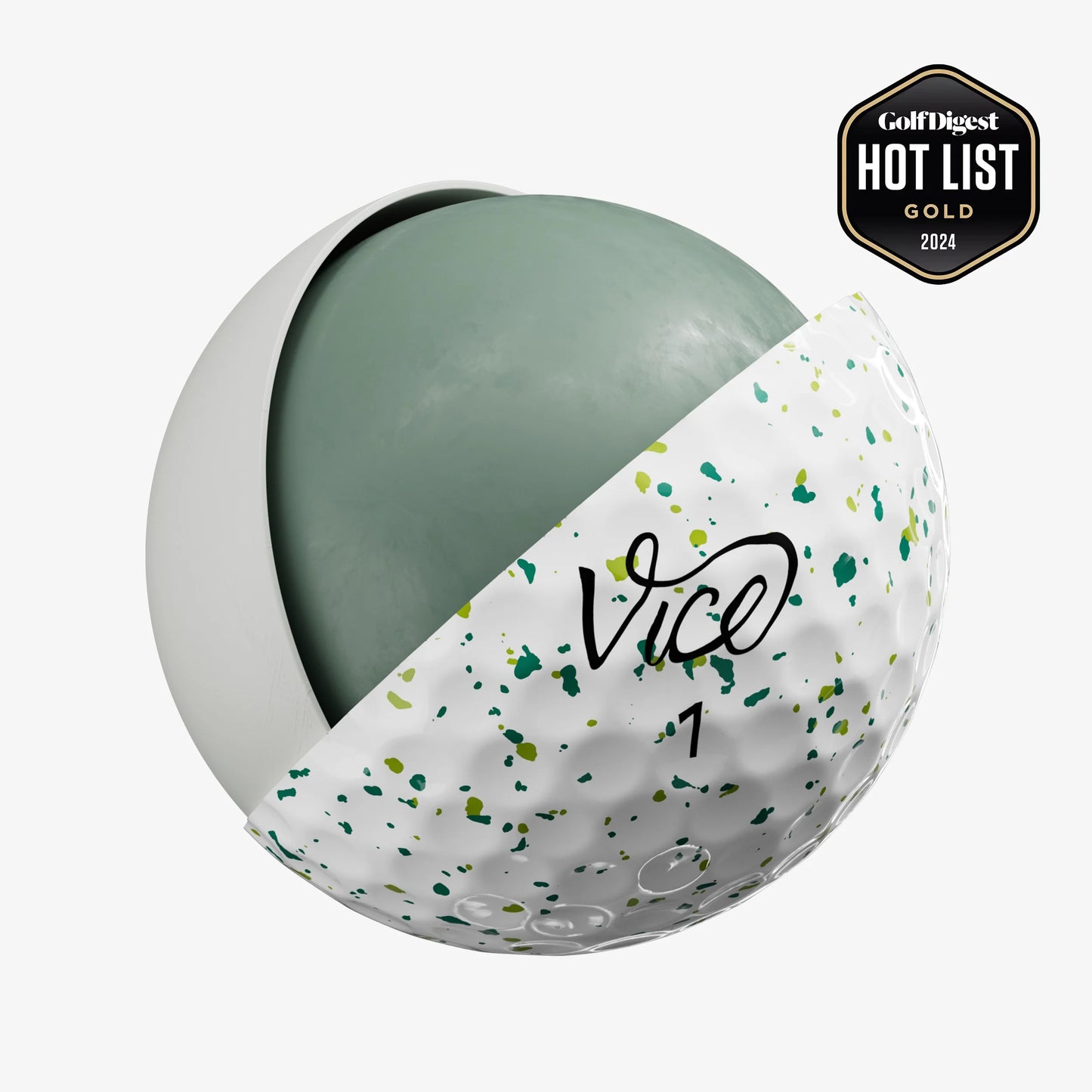 Pelotas de Golf Vice PRO Air Drip Petrol Yellow