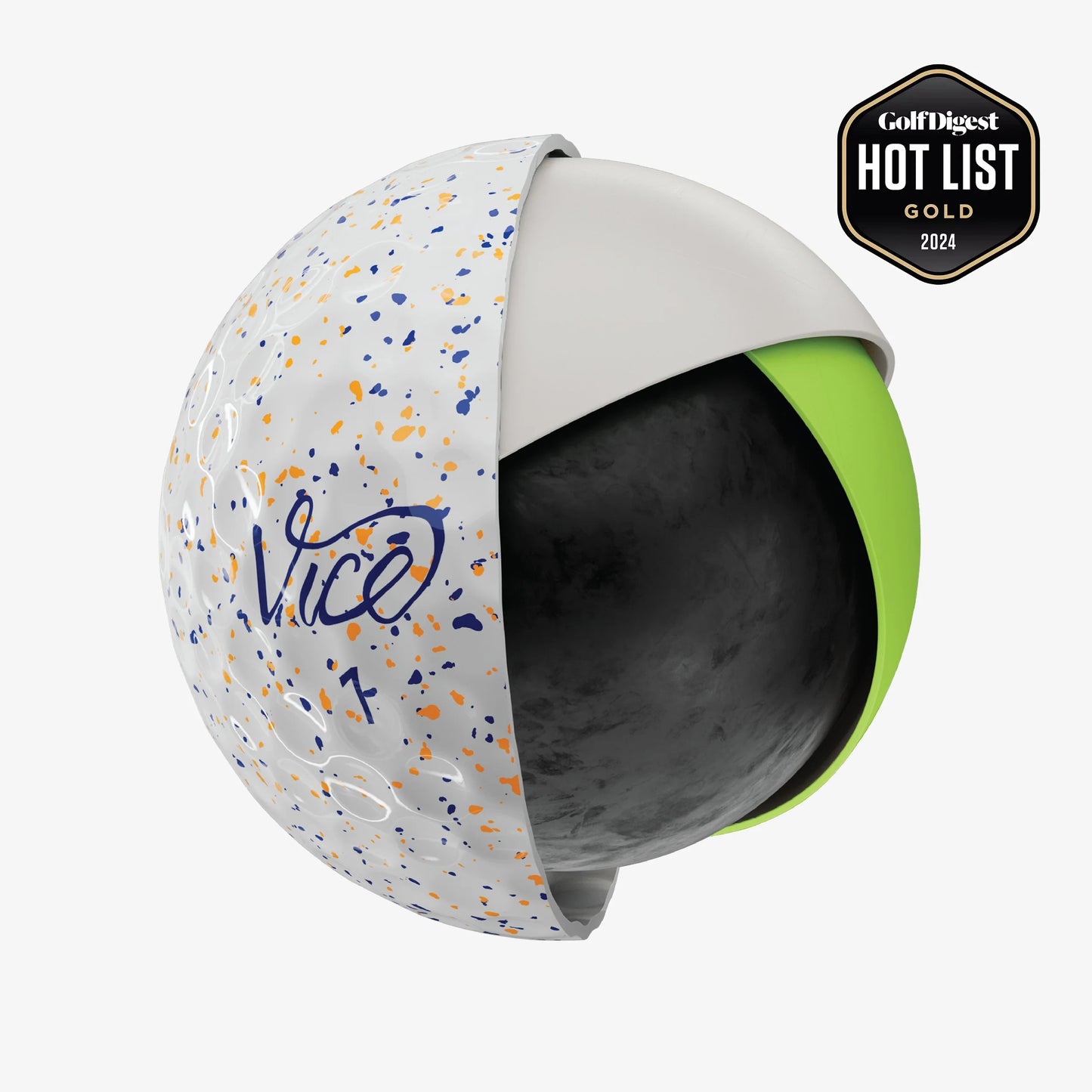 Pelotas de Golf Vice Pro Plus Drip Orange Navy