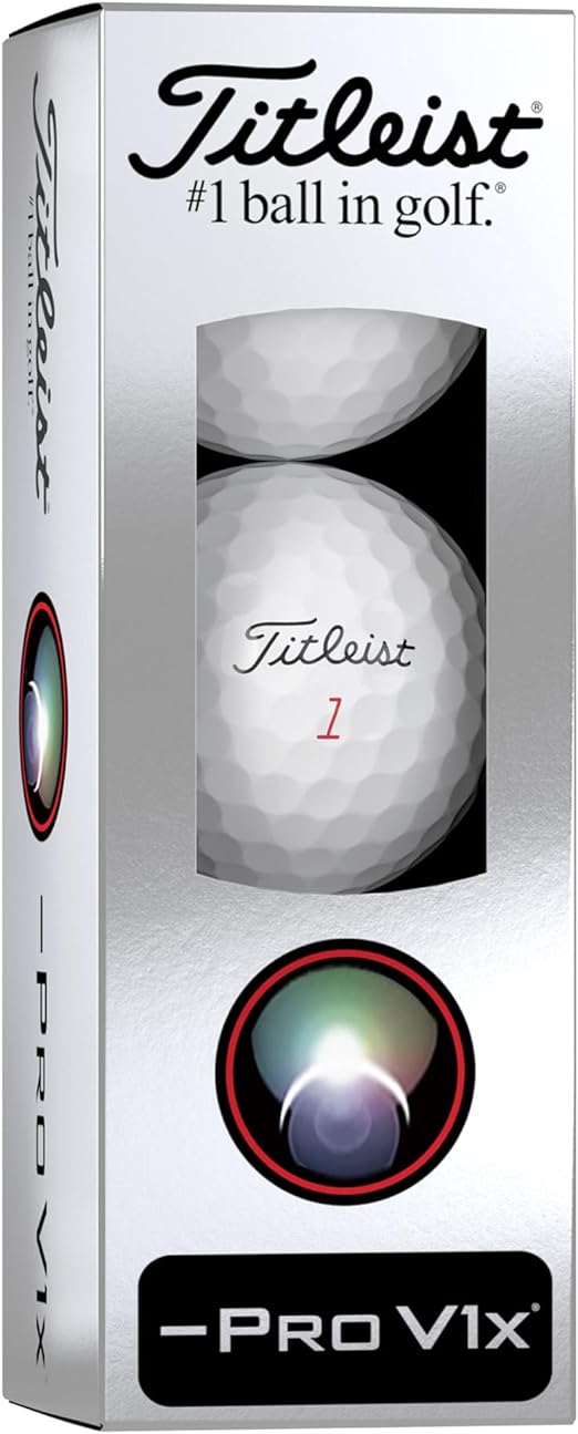 Pelotas de Golf Titleist Pro V1x Dash