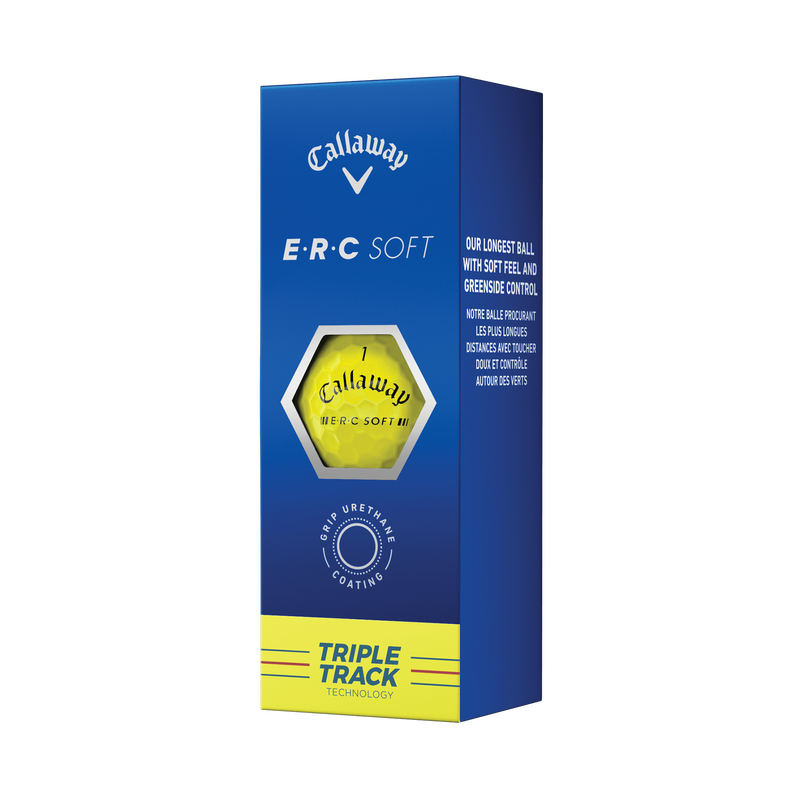 Pelotas de Golf Callaway ERC Soft Yellow