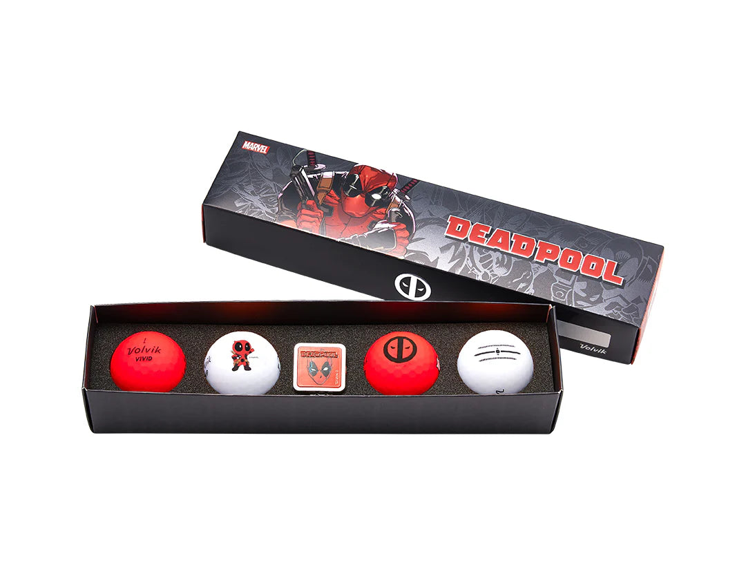 pelota volvik gift set deadpool