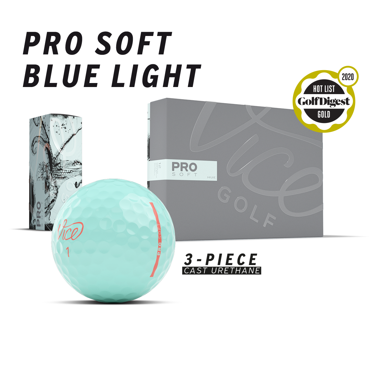 Vice Pelotas Pro Soft Hue Blue Light