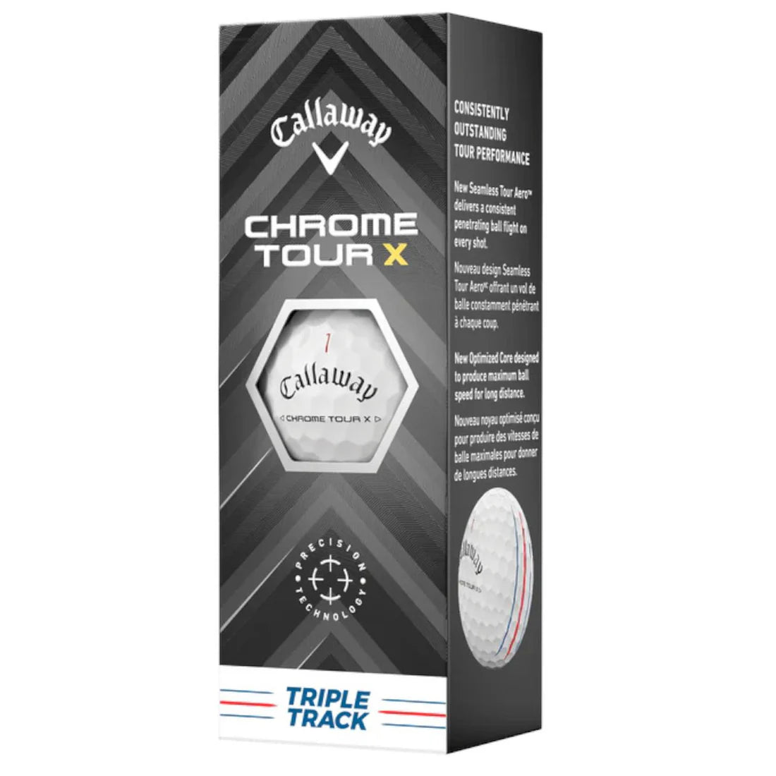 Pelotas de Golf Callaway Chrome Tour X TripleTrack