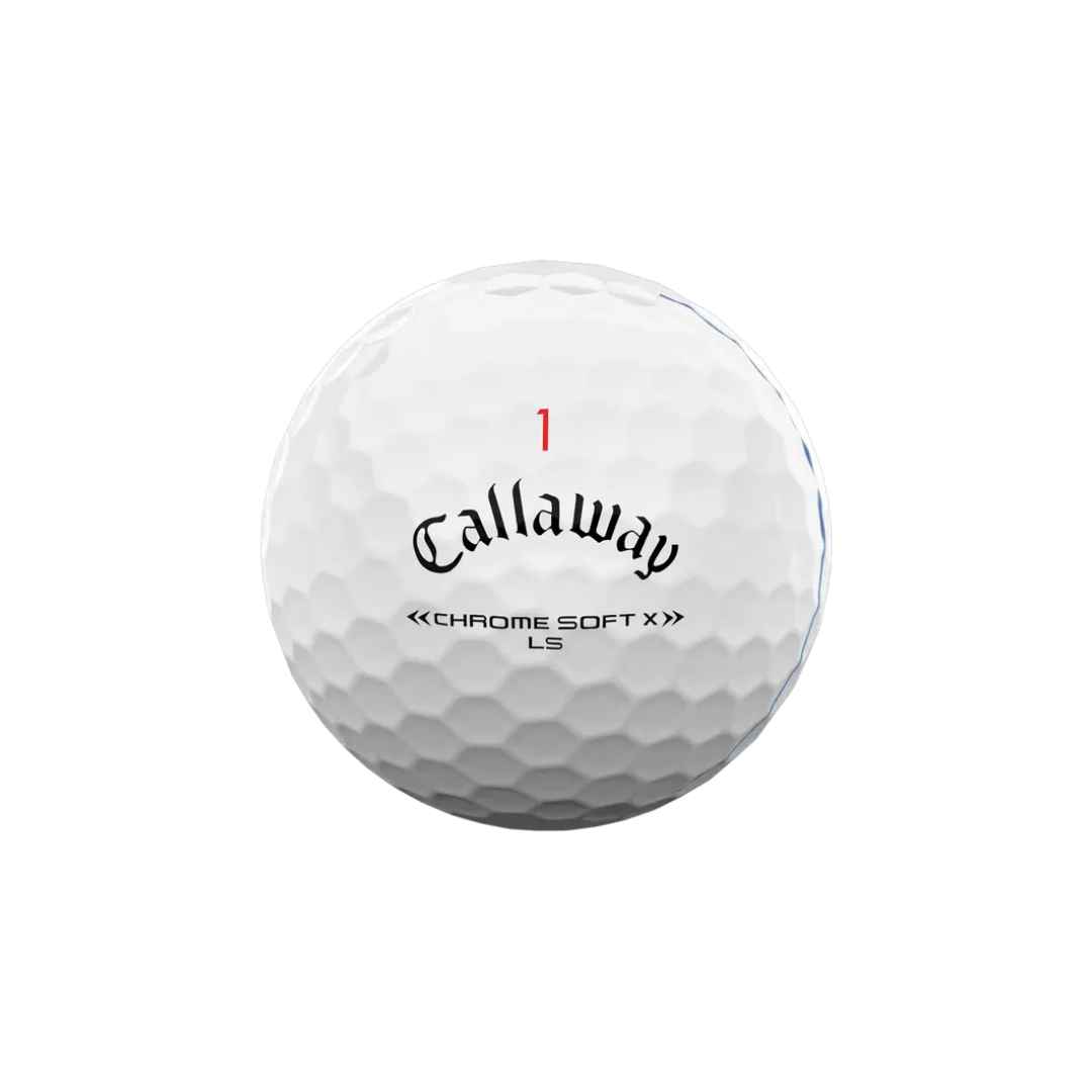 Callaway Pelotas Chrome Soft X LS Triple Track