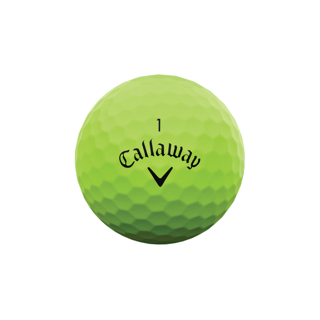 Callaway Pelotas Super Soft Green