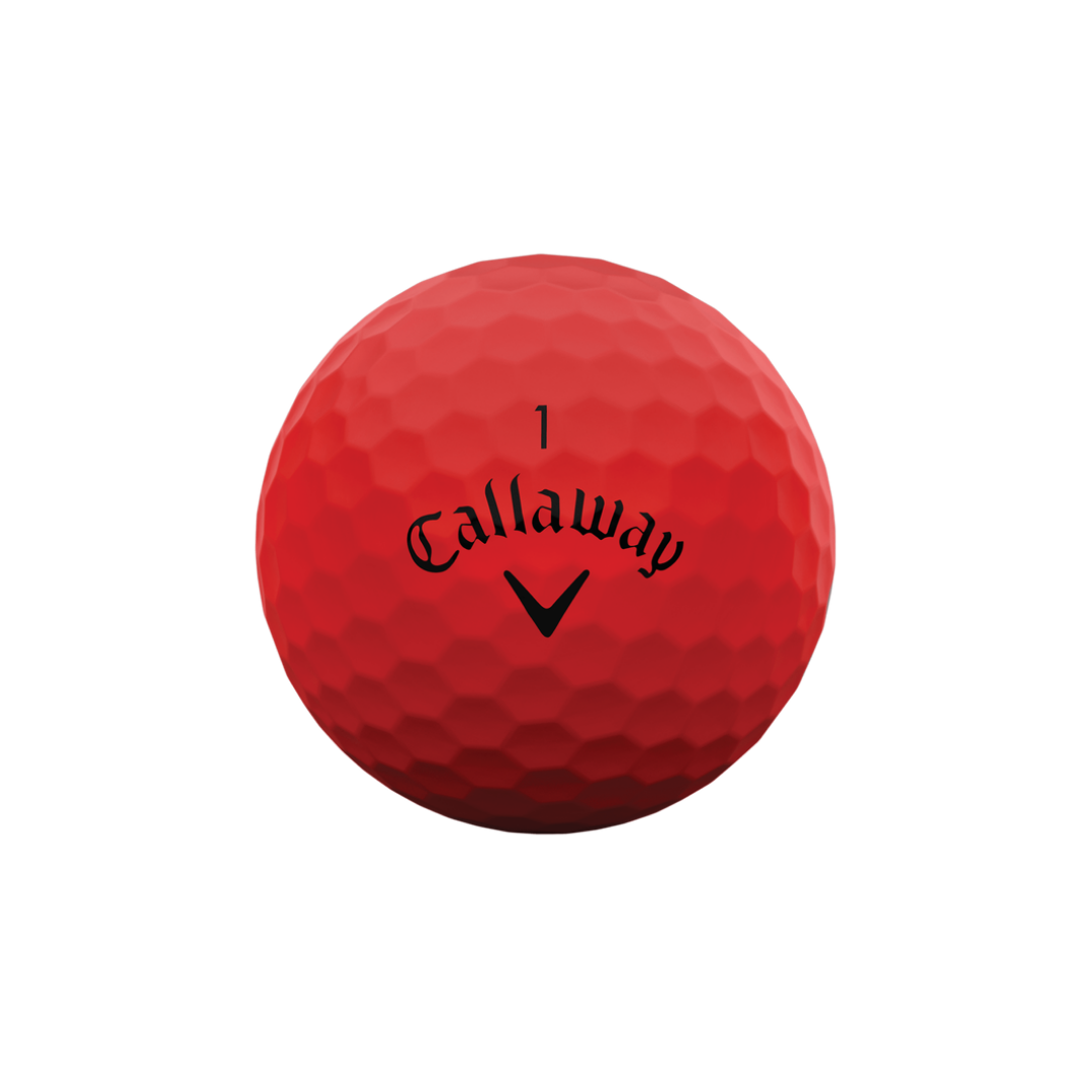 Callaway Pelotas Super Soft Red