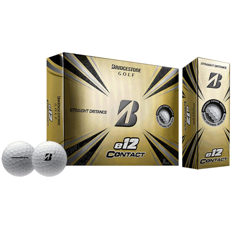 Bridgestone Pelotas E12 Contact Matte White