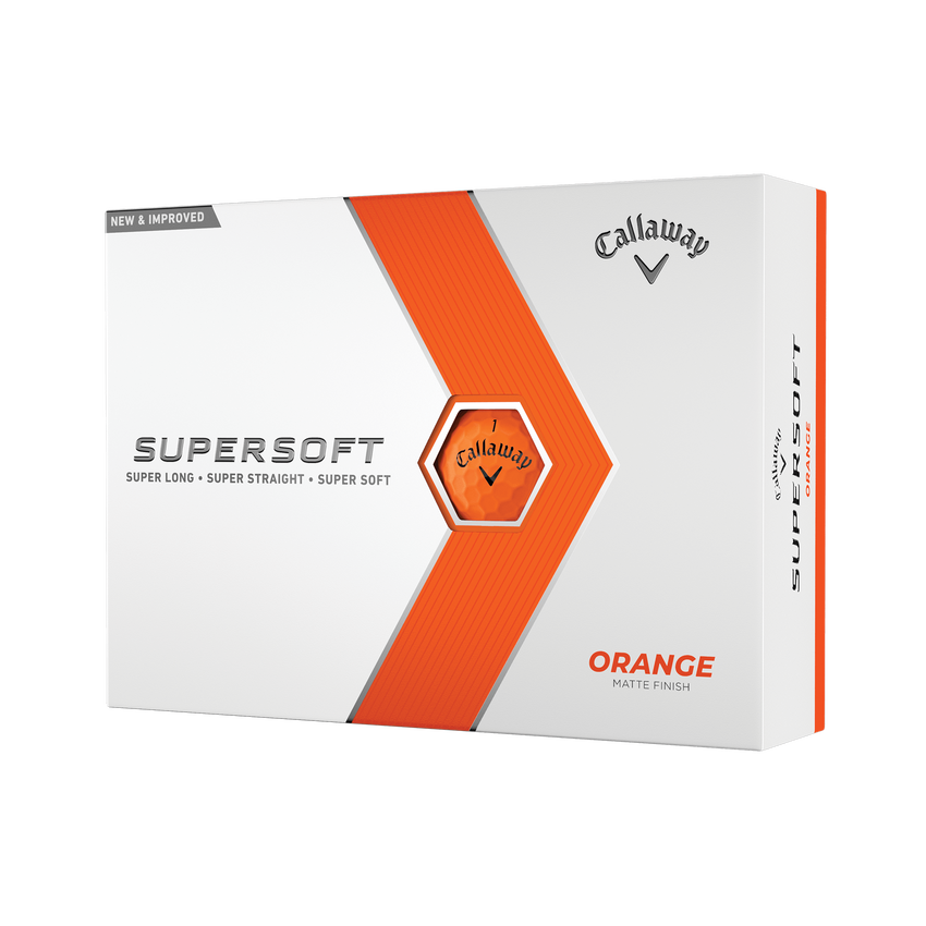 Callaway Pelotas Super Soft Orange