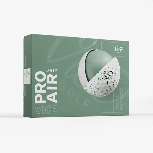 Pelotas de Golf Vice PRO Air Drip Petrol Yellow
