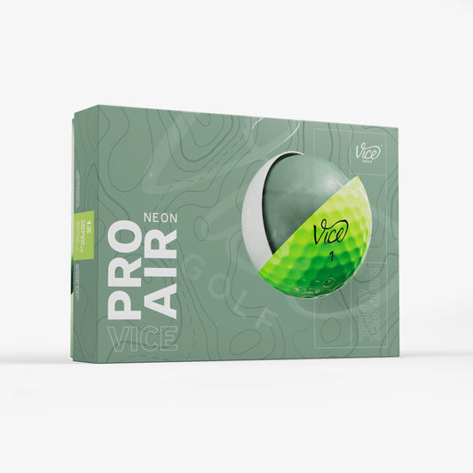 Pelotas de Golf Vice PRO Air Neon Lime