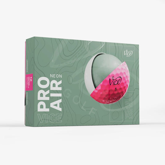 Pelotas de Golf Vice PRO Air Neon Pink