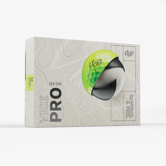 Pelotas de Golf Vice Pro Neon Lime