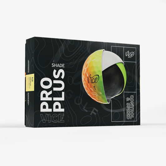 Pelotas de Golf Vice Pro Plus Shade Red Orange