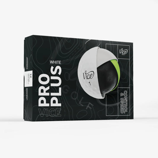 Pelotas de Golf Vice Pro Plus White