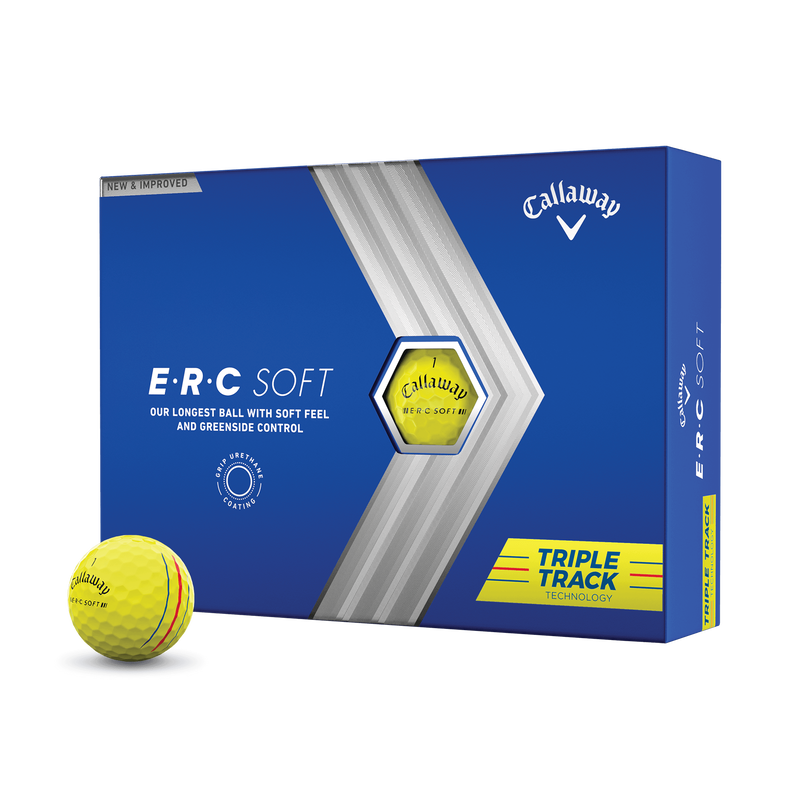 Callaway Pelotas ERC Soft Yellow