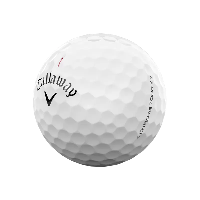 Callaway Pelotas CHROME TOUR X WHITE