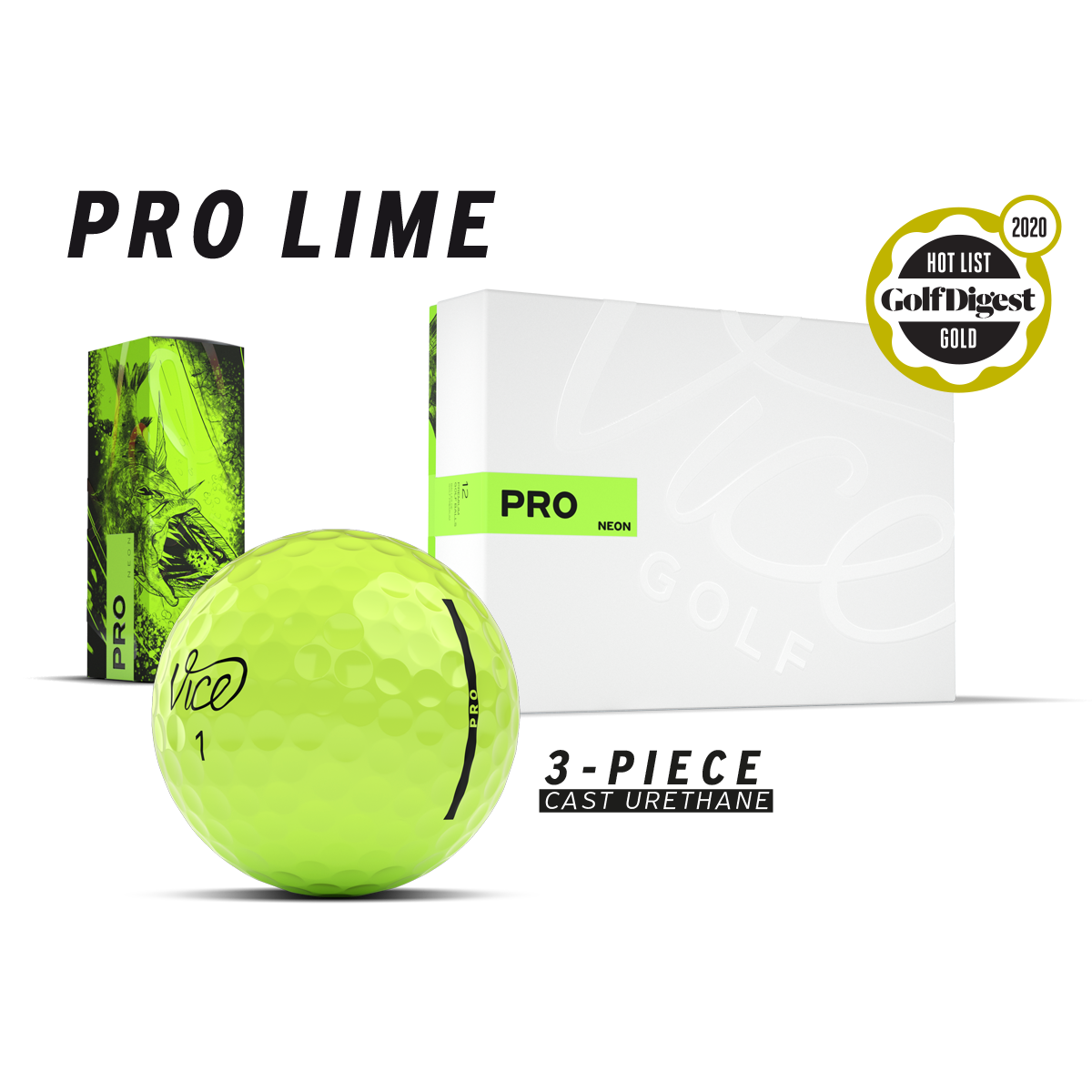 Vice Pelotas Pro Neon Lime