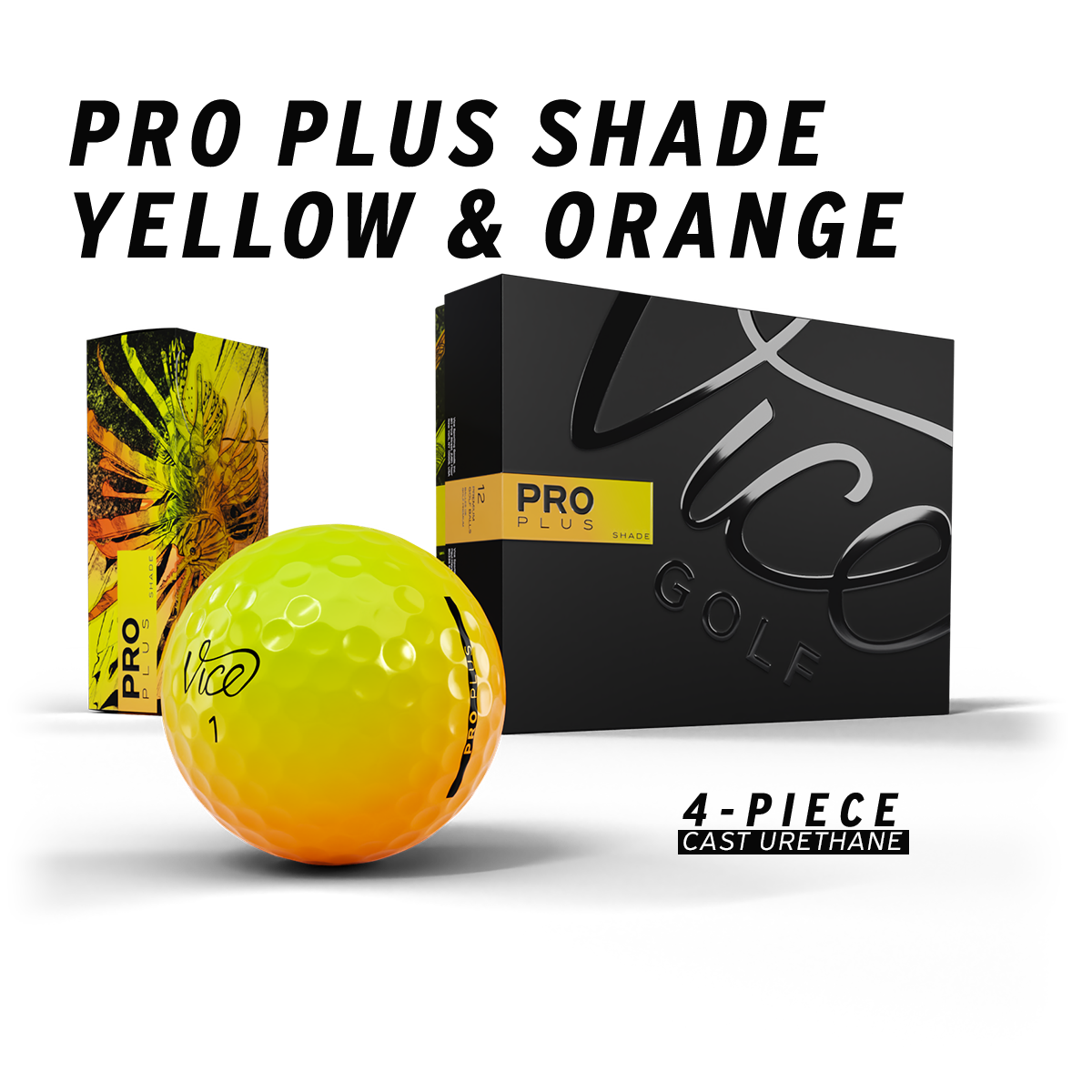 Vice Pelotas Pro Plus Shade Red Orange