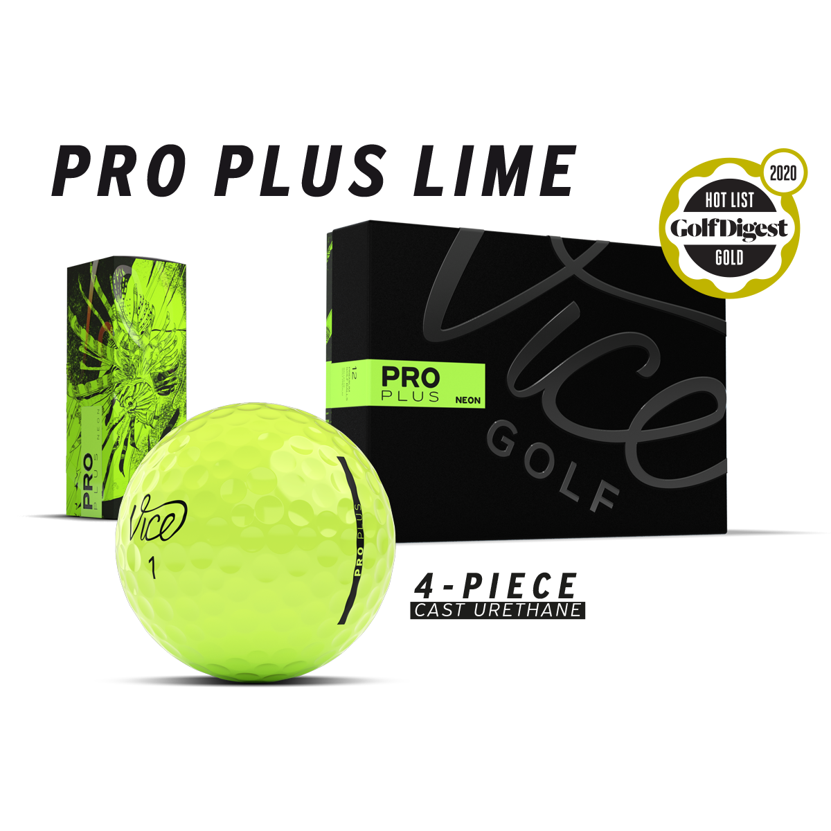 Vice Pelotas Pro Plus Neon Lime